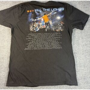 Luke Bryan Kill The Lights Tour 2016 T Shirt Large Black Country Concert Te